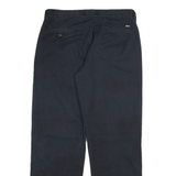 DICKIES Mens Trousers Blue Regular Straight W32 L32