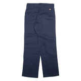 DICKIES 874 Workwear Mens Trousers Blue Regular Straight W29 L30