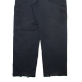 DICKIES Cargo Mens Trousers Black Relaxed Straight W38 L32