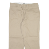 DICKIES 874 Workwear Mens Trousers Beige Regular Straight W38 L30