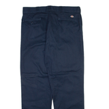 DICKIES 874 Workwear Mens Trousers Blue Regular Straight W38 L32