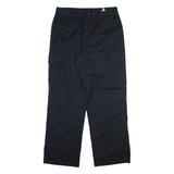 DICKIES Cargo Mens Trousers Black Relaxed Straight W34 L32