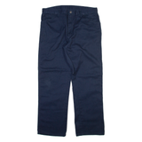 DICKIES Mens Trousers Blue Regular Straight W38 L32