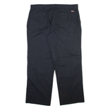 DICKIES Mens Trousers Black Relaxed Straight W38 L30
