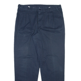 DICKIES Mens Trousers Blue Relaxed Tapered W38 L33