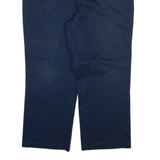 DICKIES Mens Trousers Blue Relaxed Straight W40 L27