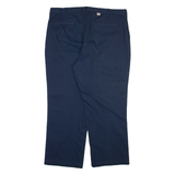 DICKIES Mens Trousers Blue Relaxed Straight W40 L27