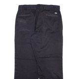 DICKIES Mens Trousers Black Regular Straight W32 L28