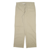 DICKIES Mens Trousers Beige Regular Straight W34 L32