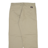 DICKIES Mens Trousers Beige Regular Straight W34 L32