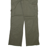 DICKIES Cargo Womens Trousers Grey Regular Straight W34 L31