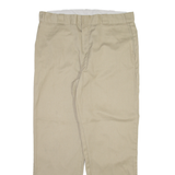 DICKIES Mens Trousers Beige Regular Straight W38 L32