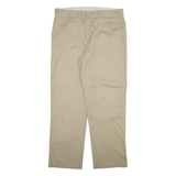 DICKIES Mens Trousers Beige Regular Straight W38 L32