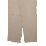CARHARTT Carpenter Mens Trousers Beige Relaxed Straight W38 L32