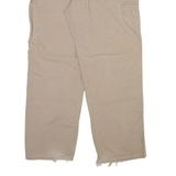 CARHARTT Carpenter Mens Trousers Beige Relaxed Straight W38 L32