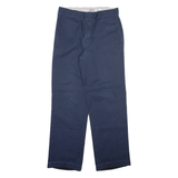 DICKIES 874 Workwear Mens Trousers Blue Regular Straight W30 L30