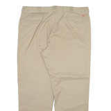 DICKIES 874 Workwear Mens Trousers Beige Regular Straight W42 L32