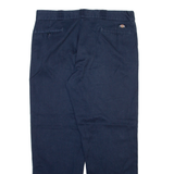 DICKIES 874 Workwear Mens Trousers Blue Regular Straight W40 L32