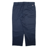 DICKIES 874 Workwear Mens Trousers Blue Regular Straight W40 L27
