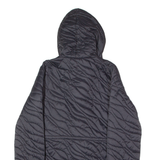 PUMA Womens Coat Black Nylon Hooded UK 10