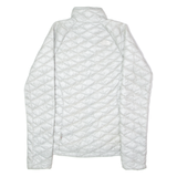 THE NORTH FACE Womens Puffer Jacket Silver Nylon Diamond XS