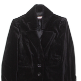 MAX&CO Womens Blazer Jacket Black Velvet UK 6