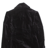 MAX&CO Womens Blazer Jacket Black Velvet UK 6