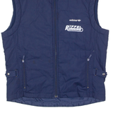 ADIDAS ORIGINALS Ruffle Running Womens Track Gilet Blue 90s UK 16