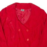 ALBA MODA Womens Blazer Jacket Red 90s UK 12