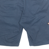 DICKIES Mens Workwear Shorts Blue Slim 2XL W42
