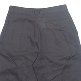 BENETTON Mens Workwear Shorts Black S W28