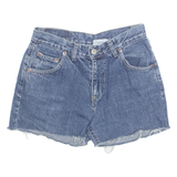 LEVI'S 525 Womens Denim Shorts Blue XS W25