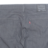 LEVI'S 511 Mens Denim Shorts Grey L W36