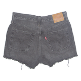LEVI'S 502 Cut Off Womens Denim Shorts Grey M W29