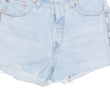 LEVI'S 501 Cut Off Womens Denim Shorts Blue XS W25
