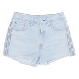 LEVI'S 501 Cut Off Womens Denim Shorts Blue XS W25