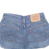 LEVI'S 529 Cut Off Womens Denim Shorts Blue M W29