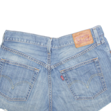 LEVI'S 501 Cut Off Womens Denim Shorts Blue M W31