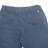 DICKIES Mens Workwear Shorts Blue L W36