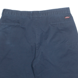 DICKIES Mens Workwear Shorts Blue XL W38