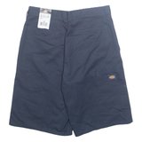 DICKIES Mens Workwear Shorts Blue M W30