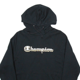 CHAMPION Womens Black Hoodie M