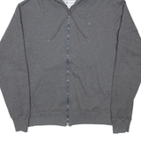 CHAMPION Mens Grey Hoodie Full Zip M