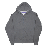 CHAMPION Mens Grey Hoodie Full Zip M
