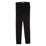 LEVI'S 311 Shaping Womens Trousers Black Slim Skinny W25 L30