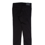 LEVI'S 311 Shaping Womens Trousers Black Slim Skinny W25 L30