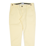 SUPERDRY Womens Trousers Yellow Slim Skinny W32 L30