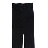LEVI'S 312 Shaping BIG E Womens Trousers Black Slim Tapered W26 L32