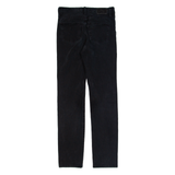 LEVI'S 312 Shaping BIG E Womens Trousers Black Slim Tapered W26 L32