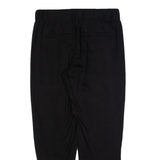 CALVIN KLEIN Jogger Womens Trousers Black Slim Tapered W28 L27